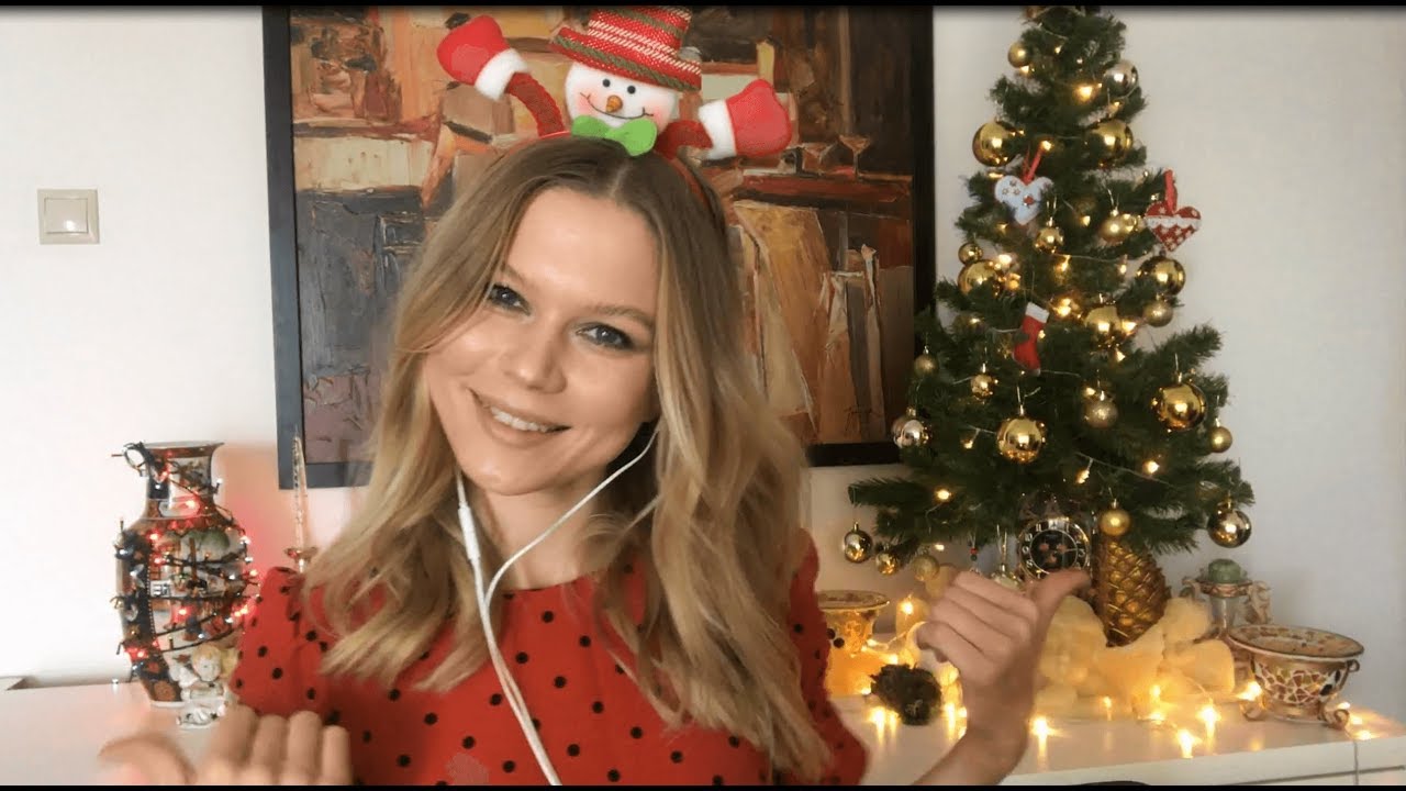 🎧 ASMR 🎧 Marry Christmas to you all (cutting paper with scissors, tingling hand tapping)