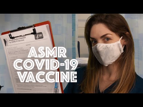ASMR Doctor | Getting Your COVID-19 Vaccine (accurate and realistic)