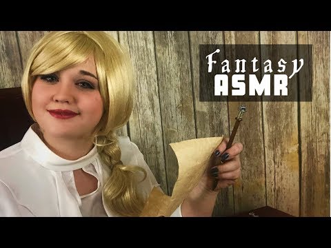 ASMR Fantasy | Medieval Librarian Suggests an Adventure | Journey to Eshon Part I | Library Ambiance