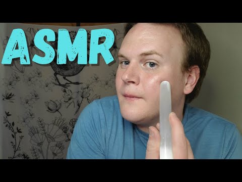 ASMR - Crystal Wand Face Massage (On You And Me) - Chit-Chat, Mouth Sounds, Personal Attention