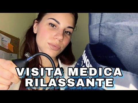 ASMR - VISITA MEDICA RILASSANTE 👩🏻‍⚕️😴