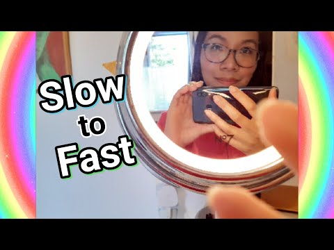 ASMR: LoFi Slow to Fast Phone & Mirror Tapping 📱📲 [No Talking]