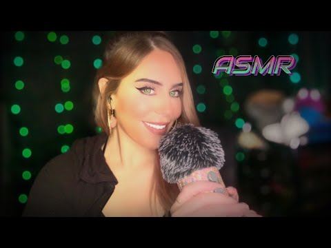 ASMR | Clicky inaudible whispers, tapping, personal attention & affirmations (looped w/ echo added)