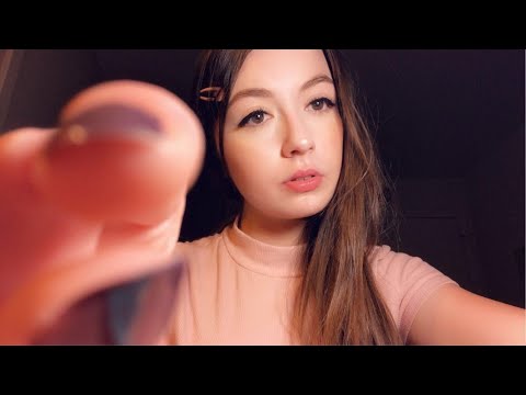 ASMR plucking your negative energy roleplay (personal attention, hand movements, mouth sounds)
