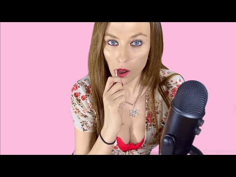 ASMR Mouth Sounds Lollipop Licking and Eating
