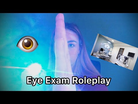 ASMR| Eye exam Roleplay 👀