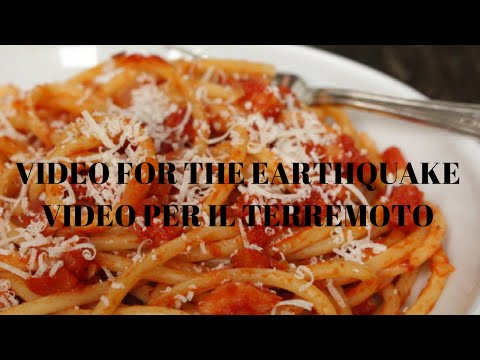 ASMR Video for the Earthquake! Video per il Terremoto! Cooking ASMR :)