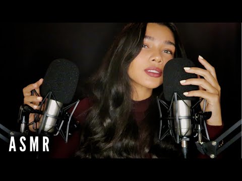 ASMR | 2 HRS OF EAR TO EAR INAUDIBLE WHISPER & MIC SCRATCHING | BACKGROUND ASMR ✨