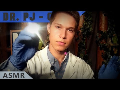 ASMR Doctor PJ Gives you a Cranial Nerve Exam | Soft Spoken