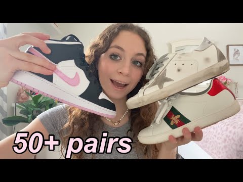 Shoe Collection of a 16 year old! (Gucci, GGDB, jordan, nike, tory burch)