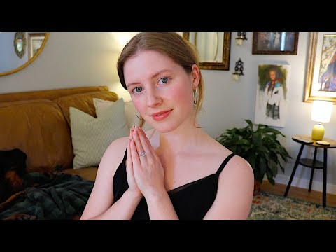 ASMR Dreamy Makeup Session 🌷 Personal Attention & Realistic Layered Sounds for Sleep WITH MUSIC