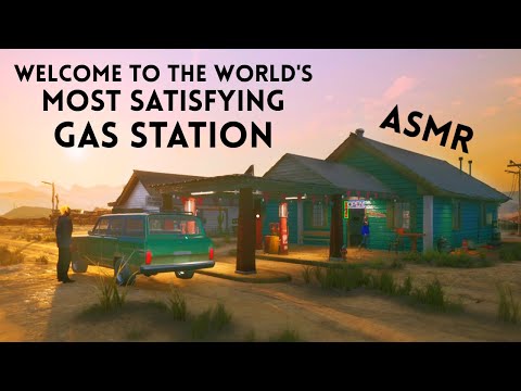 ASMR ⛽ The Satisfying Return to Gas Station Simulator! 😴 Close Up Whispering