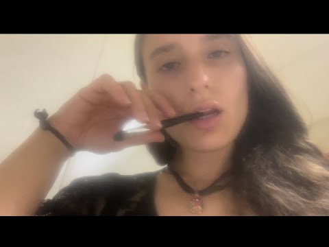 #ASMR SPIT PAINTING YOU WITH BRUSH AND UP CLOSE MOUTH SOUNDS/ PERSONAL ATTENTION/ NO TALKING💦🎨