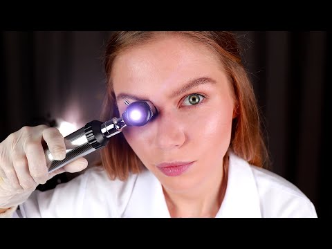 [ASMR] Cranial Nerve Exam On A Stormy Day.  Medical RP, Personal Attention