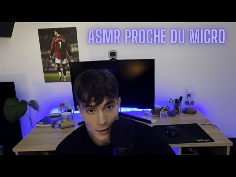 🤫ASMR PROCHE DU MICRO | CHUCHOTEMENTS/TRIGGERS/MOUTH SOUNDS 🤫