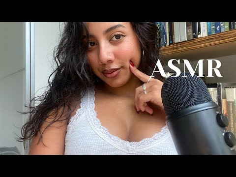 ASMR quick cut mouth sounds with hand visuals