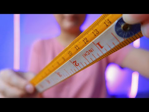 ASMR Measure every Corner of Your Ear