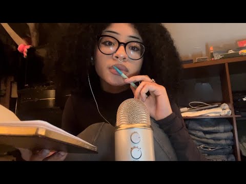 ASMR ~ asking you extremely personal questions!