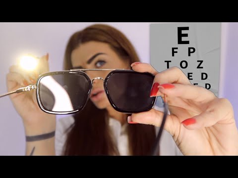 ASMR Opticians Roleplay -  Trying Different Pairs of Sunglasses On You 🔦🕶