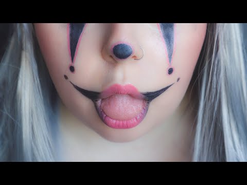 asmr 🎀 cute clown eats your ears 💗