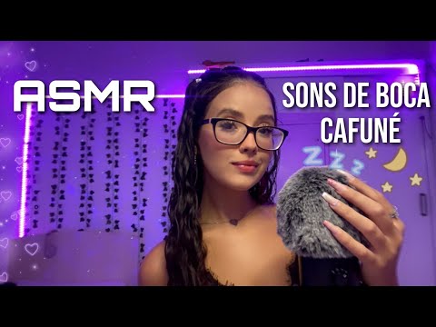 ASMR - 1 HORA DE SONS DE BOCA e CAFUNÉ 🤤| 1H wet mouth sounds (loop)