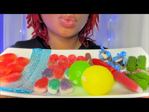 ASMR | Frozen Candy 🍬 Frozen Gummy Candy Eating Sounds 🍭