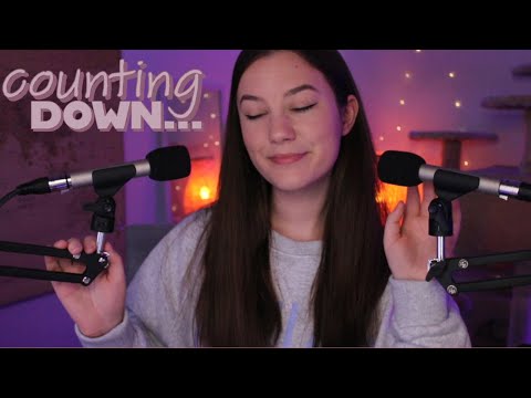 ASMR ♡ Countdown from 100, Back Up to 100 (tracing & kisses)