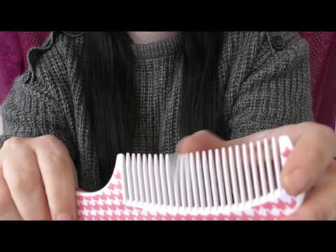 Asmr - Brushing / Combing The Camera  / Hand Movements - Soothing & Relaxing