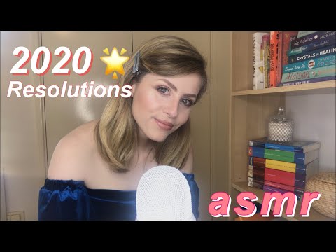 ASMR| My Resolutions for 2020 [Whisper Ramble}
