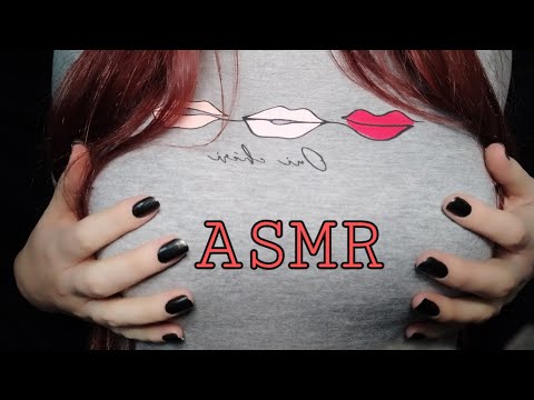 Asmr Shirt Scratching | Chest rubbing for intense TINGLES! 💕