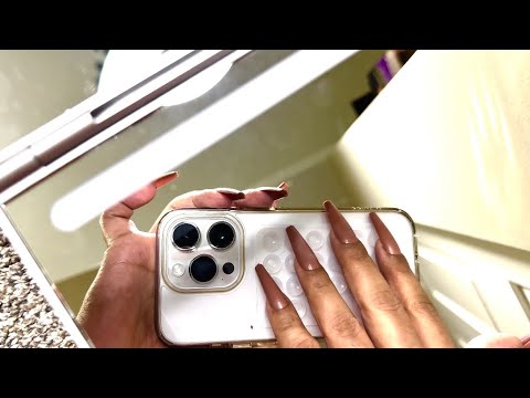 ASMR Camera/Phone Tapping In Mirror  (Fast & Aggressive)