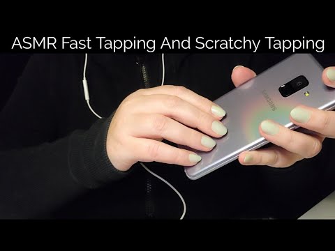 ASMR Fast Tapping And Scratchy Tapping