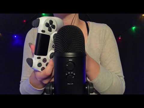 ASMR - Tapping & Scratching On A PS4 Controller [No Talking]