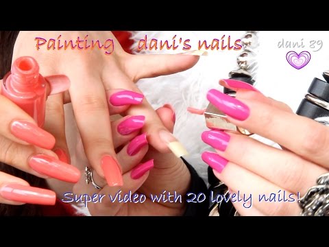 🌟 A Special video for my 27th Birthday 🎂 20 Super NAILS 💜 💗 💜