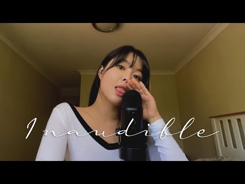 [ASMR] Inaudible Whispering + Mouth Sounds 알아들을 수 없는 속삭임과 입소리