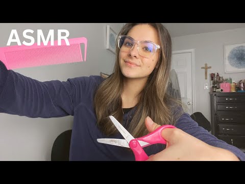 ASMR | relaxing haircut roleplay ✨