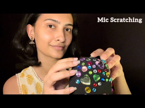 Asmr INVISIBLE SCRATCHING, Upclose Hand Movements, Mic Scratching Foam + Bare for Spine Tingles