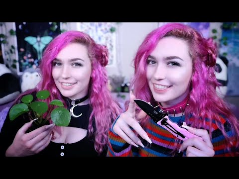 Two Roses do ASMR on YOU | Which sound do you like?