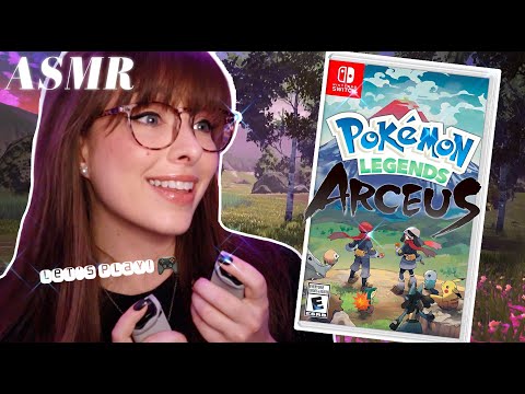ASMR ⛰️ Playing •Pokemon Legends: Arceus• for the First Time! Whispered RPG Gaming Adventure