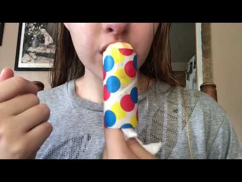 ASMR Eating A Pushpop || Mouth Sounds