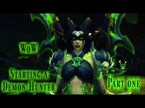 ☆★ASMR★☆ WoW Legion | Starting a Night Elf Demon Hunter | Part I
