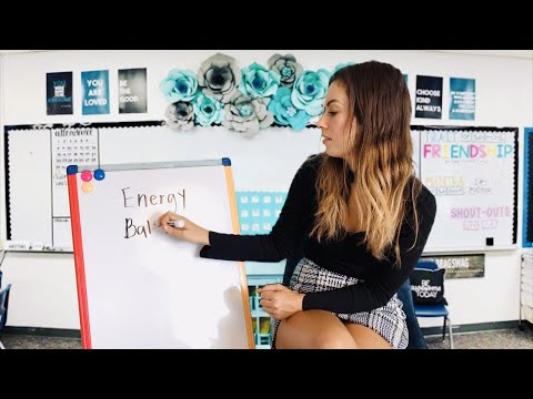 [ASMR] Nutrition Series: Energy Balance in the Body Lesson (teacher roleplay)