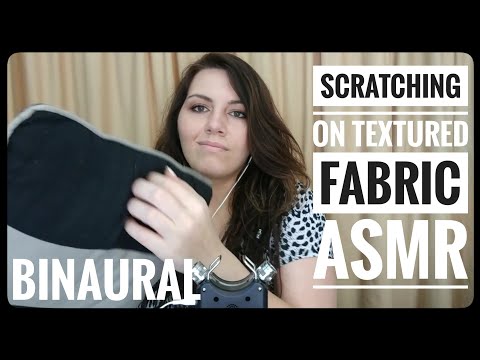 Scratching on Textured Fabric ASMR