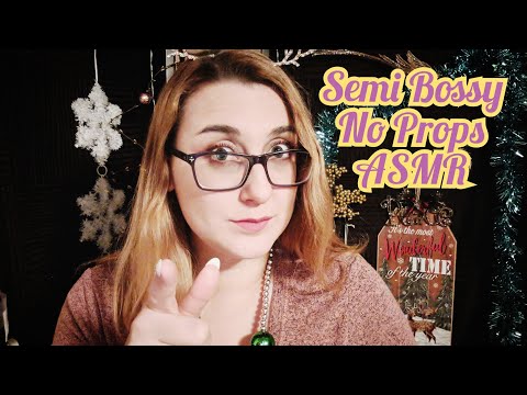 ASMR Semi - Bossy Propless Baking Cookies (Mouth Sounds, Hand Visuals)