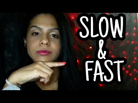 ASMR TAPPINGS - SLOW & FAST