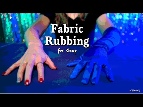 Soothing Fabric-Rubbing for Sleep No Talking!! ASMR 🎥 4k 🎧 Binaural