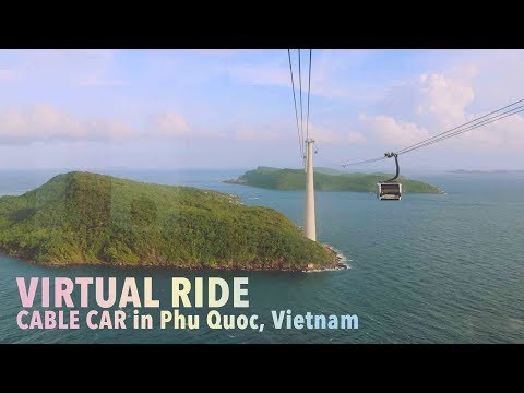 ASMR. Relaxing Cable Car Virtual Ride 🚠Phu Quoc Island 🏝