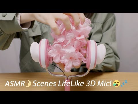 [囁き声-ASMR] Scenes LifeLike 3D Mic! 色々な音 / ASMR Triggers!