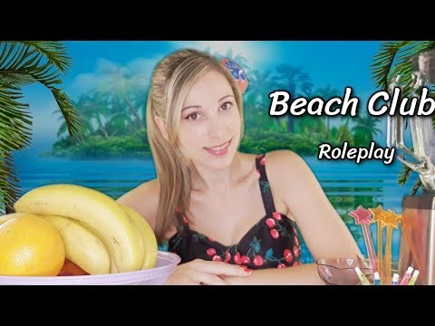 ASMR |  BEACH  CLUB Bar | Roleplay | Sonido Ambiente Tropical | SusurrosdelSurr | España