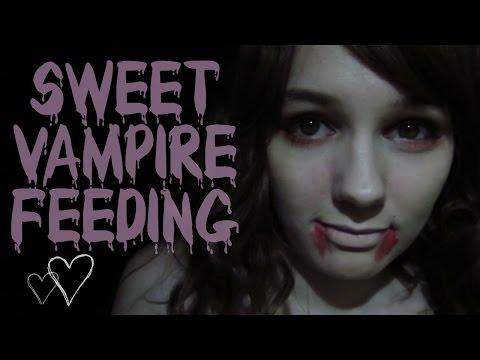 [BINAURAL ASMR] Sweet Vampire Feeding Roleplay (2) (slurping, whispering, soft speaking)
